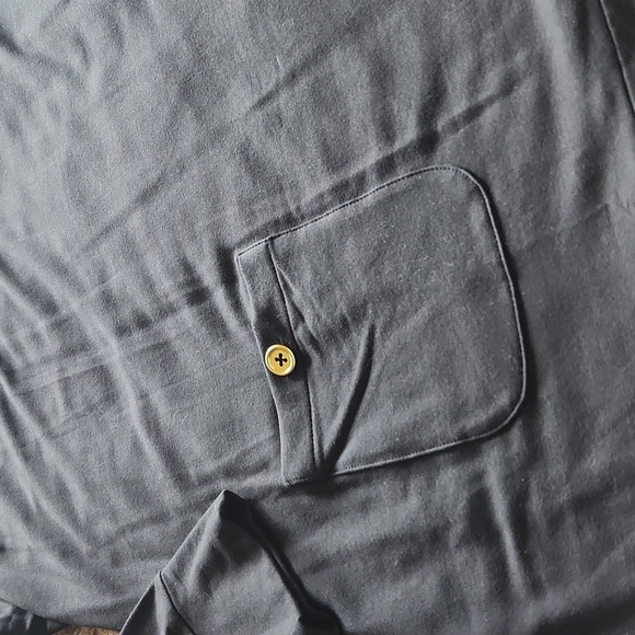 NWT Ambernoon Black Hooded Long Sleeve with Front Pocket Womans Size 1x - Picture 4 of 7